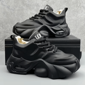 Slip-Resistant Thick Sole Men's Chunky Platform Sneakers